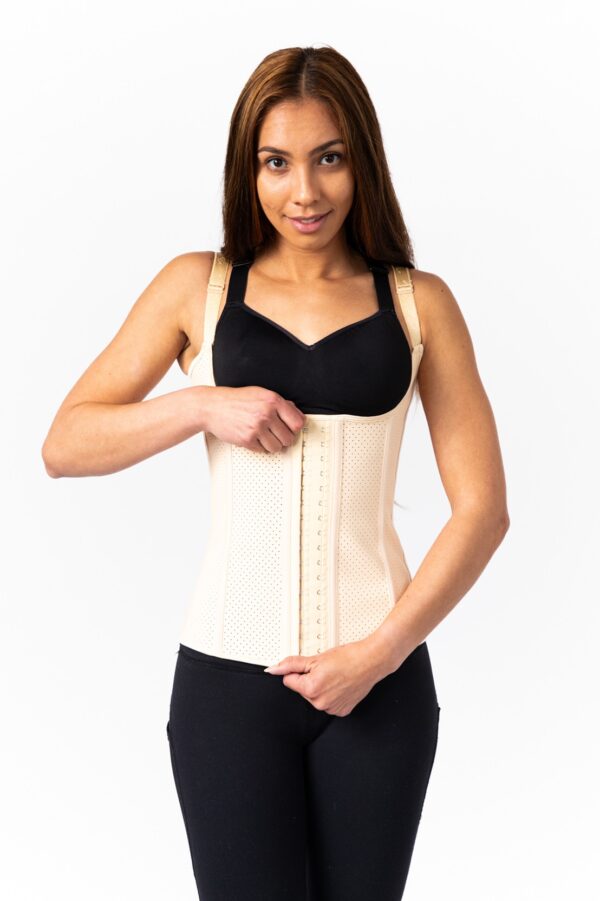LaFaja - Geperforeerde Colombiaanse Waist Trainer Semi-Vest